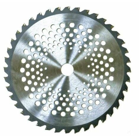 GLOBEX LAMA DISCO AL TUNGSTENO PER DECESPUGLIATORE DIAMANTATO D.255 A 40 DENTI (26570)