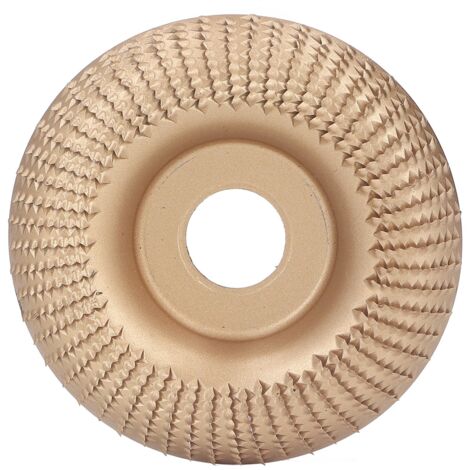 Disco per intaglio del legno, disco abrasivo in acciaio inox per smerigliatrici angolari, 22 mm oro