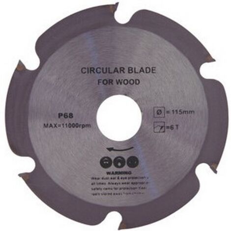 DISCO PER LEGNO MM 115X2X22,2 ECEF PZ 1,0