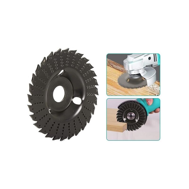 Dischi Per Smerigliatrice Legno - 3 Pezzi Da 125 Mm Per Levigare E Intagliare - Foto 4