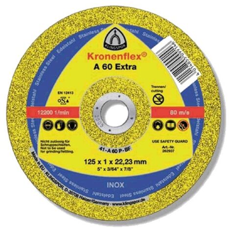 DISCO PIATTO A60EX T1A 1151.022 262936 - T1A 115 1 K