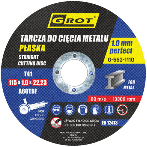 DISCO PIATTO T1A 1151.022 SET DA 10 - G-553-1110