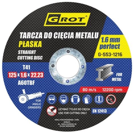 DISCO PIATTO T1A 1251.622 SET DA 10 - G-553-1216