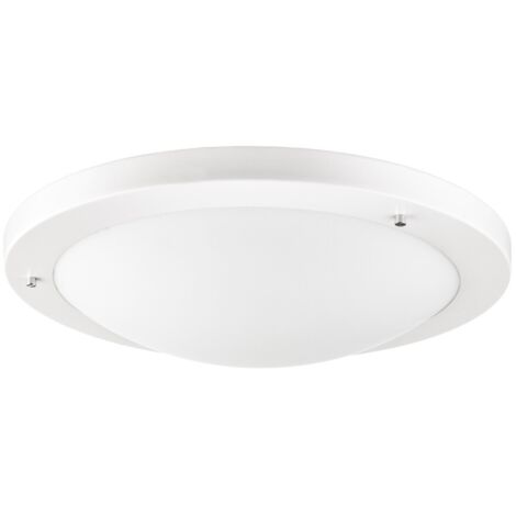 Disco Plafoniera 2X52W 230V E27 Ip44 Bianca ( MARINO CRISTAL cod. 43545 )