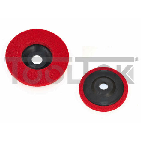 DISCO PLATORELLO 125mm 5" NYLON LUCIDARE ACCIAIO METALLI LUCIDATURA