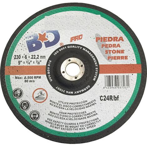 Disco profesional para desbarbar piedra - Ø 230 mm