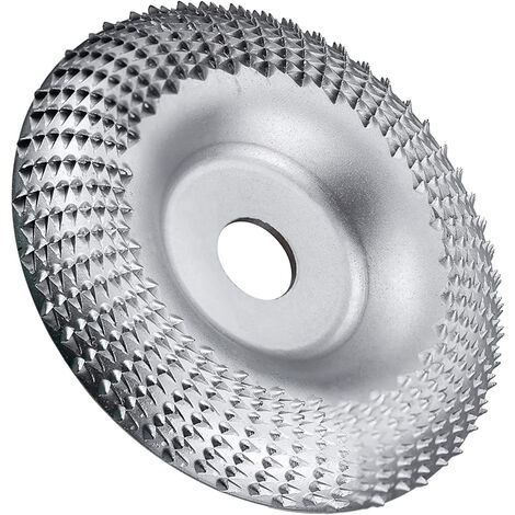 DISCO RASPA PER LEGNO E PLASTICA PER LEVIGATURA INTAGLIO SMERIGLIATRICE 125mm
