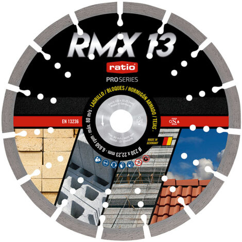 Disco segmentacionlaser RMX13 230mm.