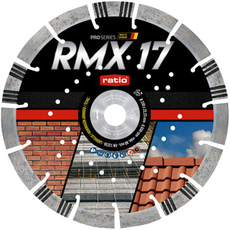 Disco segmentacionlaser RMX17 230mm.