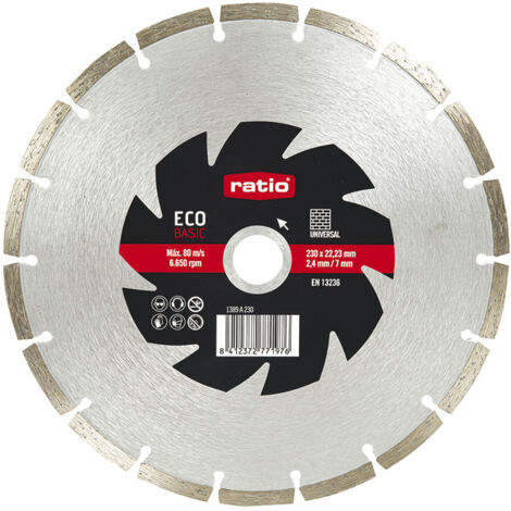 DISCO SEGMEN.UNIV.ECO 230MM.RATIO - EHLIS