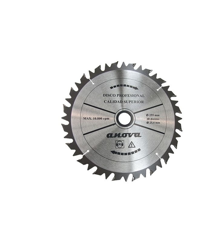 

Disco semi-profesional Widea Anova 255x3x25,4 55-1015