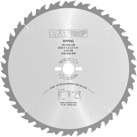 DISCO SIERRA OBRA MD 350X3,5X30 Z28 - 186746