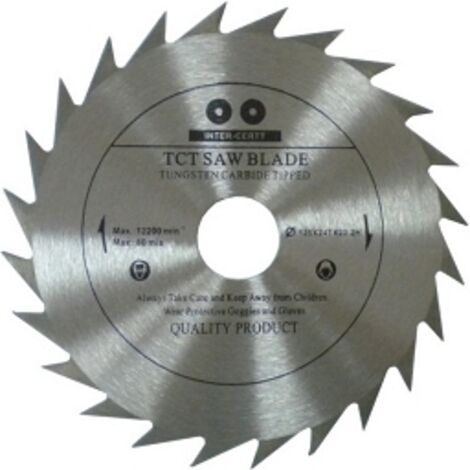 Disco sin Widia 125 mm x 22 mm x 24 dientes