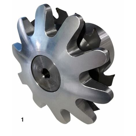 Disco spollonatore e reciprocatore universale di ricambio per decespugliatore Ø esterno 100mm e 16 denti