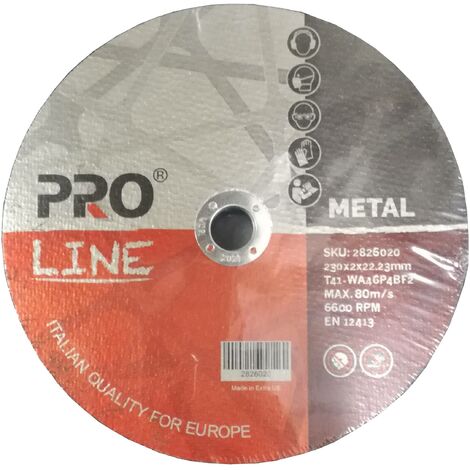 DISCO TAGLIO SMART ROSSO 230X3,2MM PER ACCIAIO