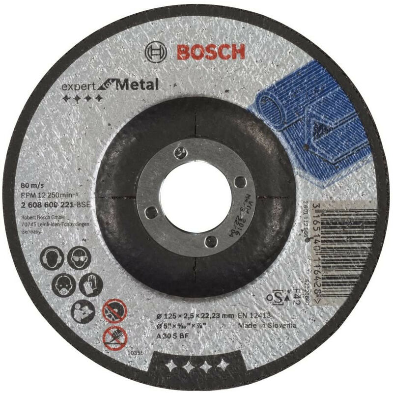 

BOSCH 2608600221 Corte Expert Metal: 125x2,5mm