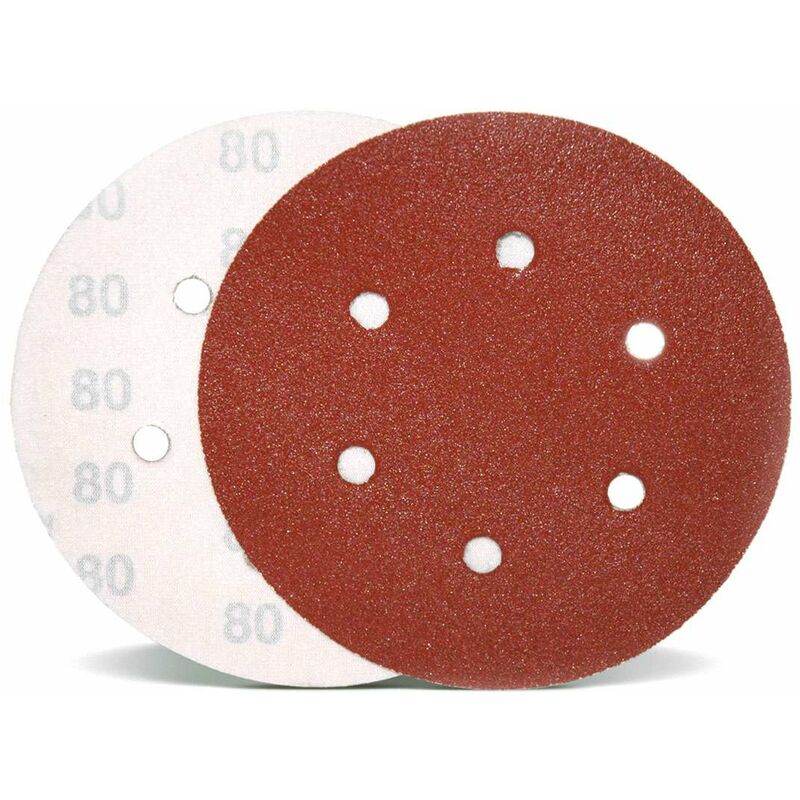 Rosver - Disco Velcrato al corindone per metallo