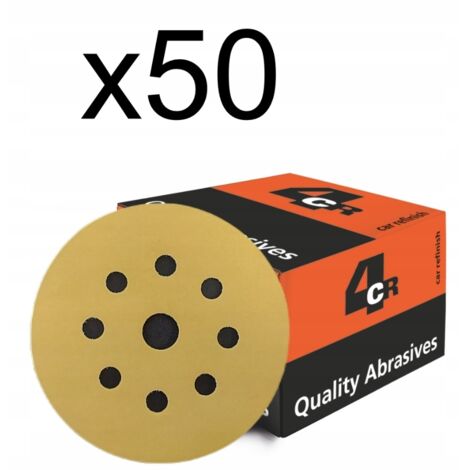 Disco velcro 4CR 3050 125mm P180 x50