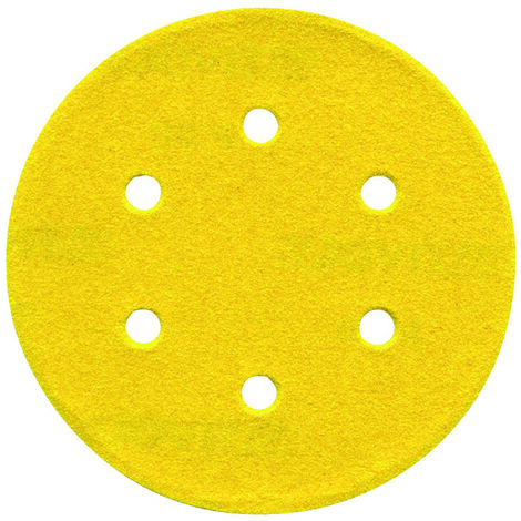 Disco velcro perforado - Ø 150 mm - Grano 180