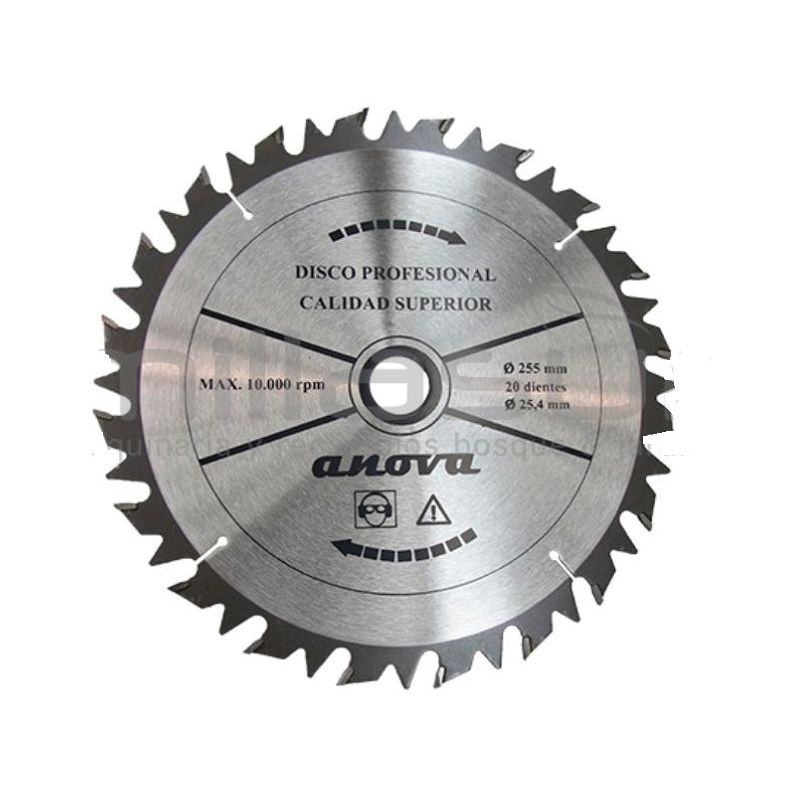 

Disco widia semi-prof 255x3x20 Anova 55-1024