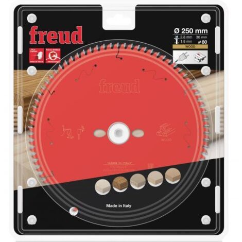 DISCO WIDIA X LEGNO DIAM.250X30X80 D. FREUD PZ 1,0