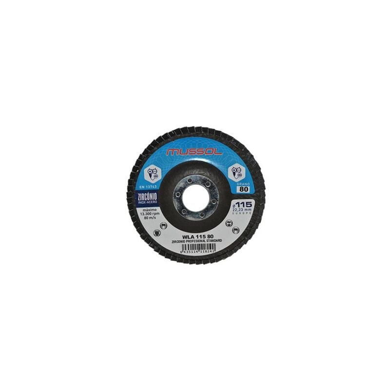

Disco wla laminas 115 g80 inoxidable
