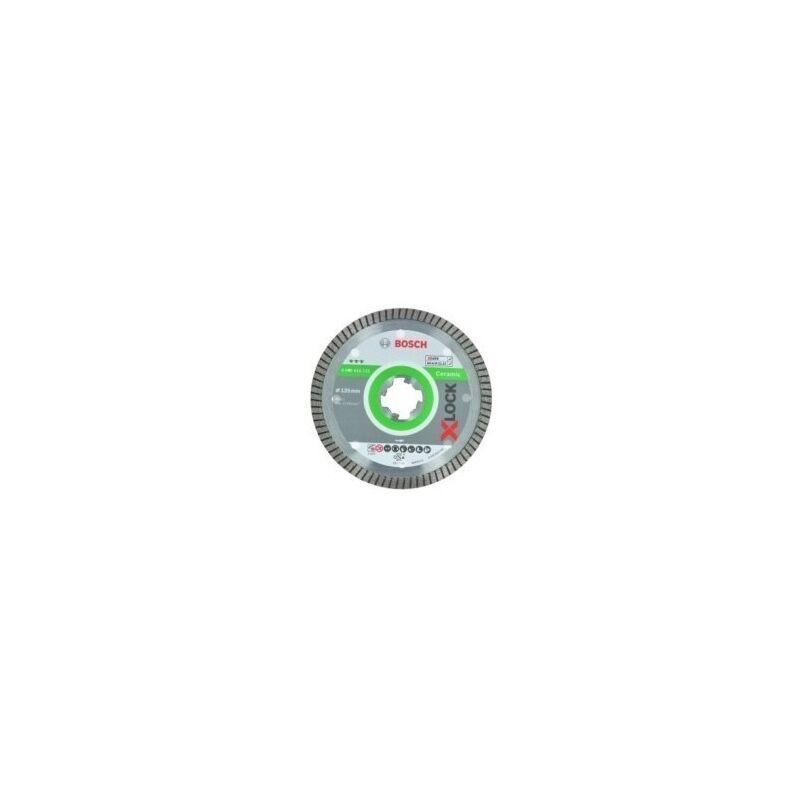 

Bosch - Disco Corte Porcelanico 125Mm H 07Mm X-Lock Turbo Diam Ceram