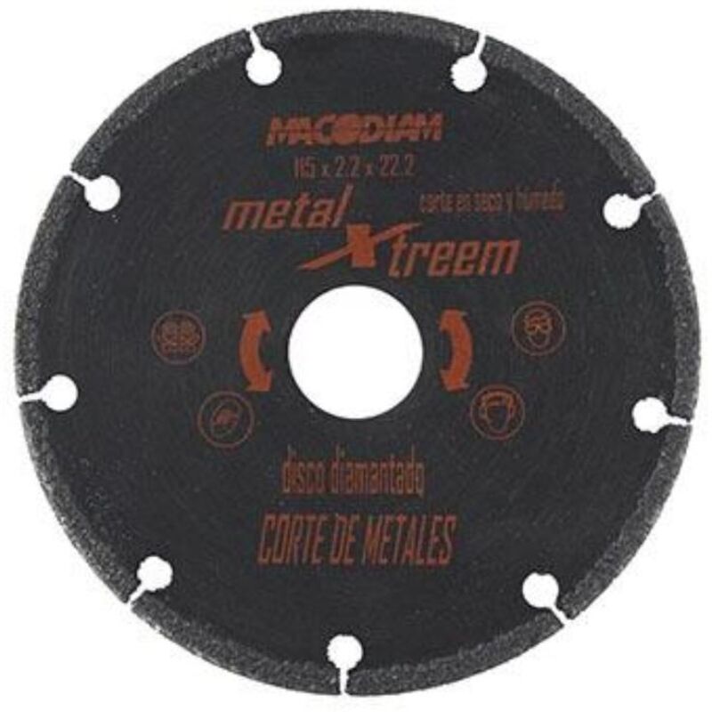 

Disco xtreem 115x2,2mm. metal