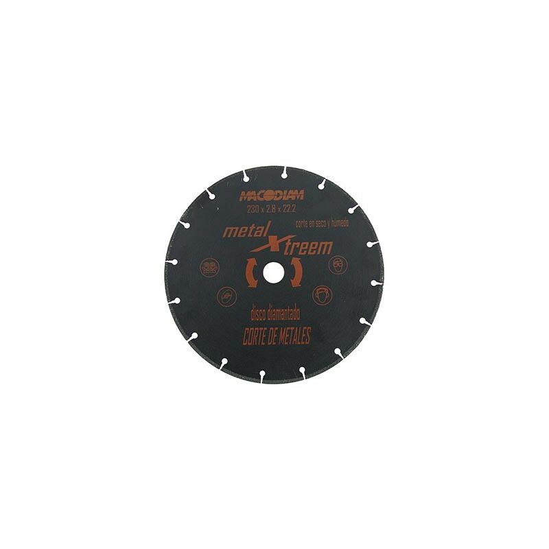 

Disco xtreem 230x2,8mm. metal