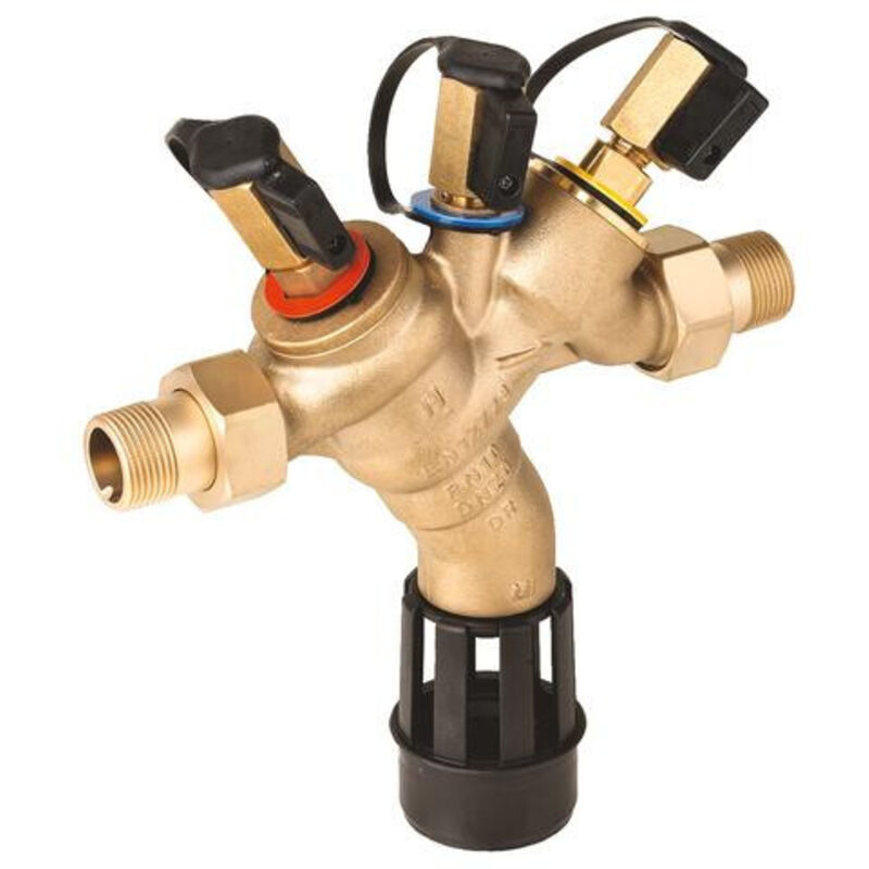 Disconnecteur a zone de pression reduite controlable laiton - type ba