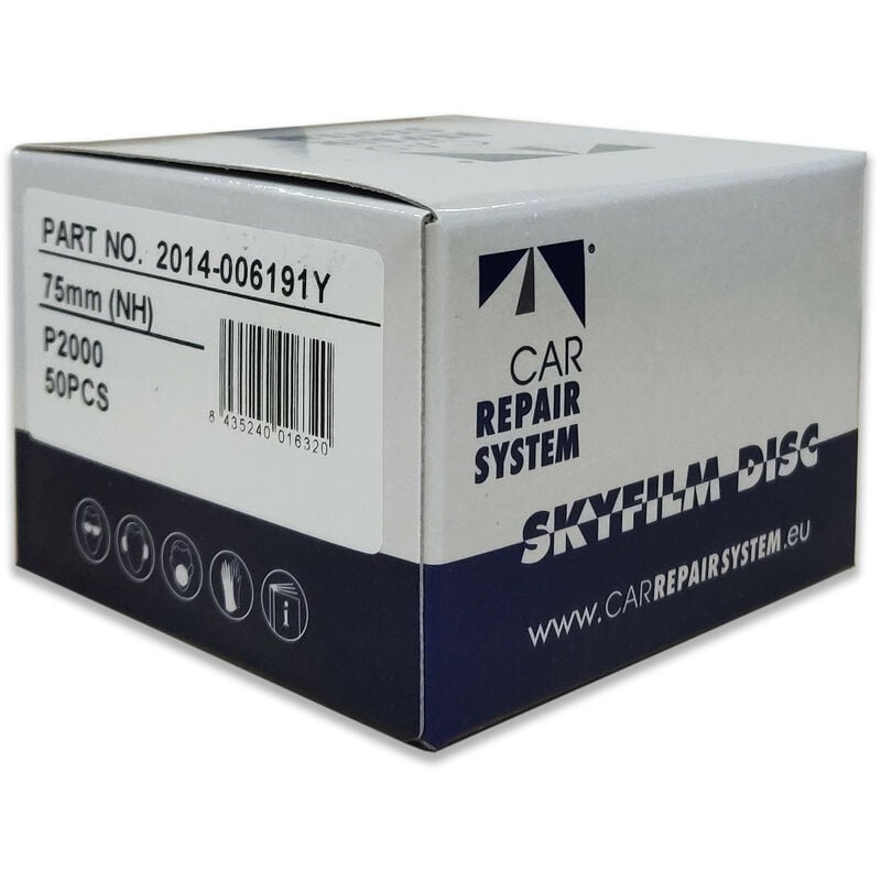 

DISCOS ABRASIVOS SKYFILM 75 mm 50 Uds | GRANO: P2000