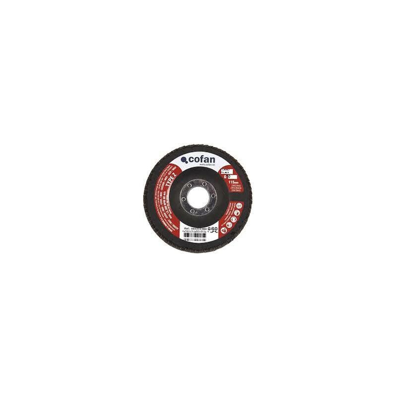

Discos basic laminados Plano Diametro Disco:Ø 115 mm Material:Zirconio Grano:G 80 Caja de 5 unidades