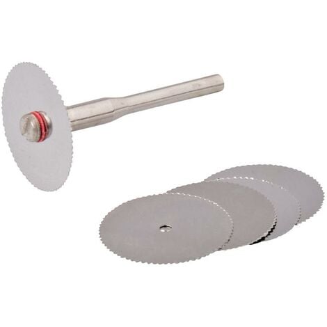 Discos de corte de acero inoxidable para herramienta rotativa, 6 pzas Ø22 mm