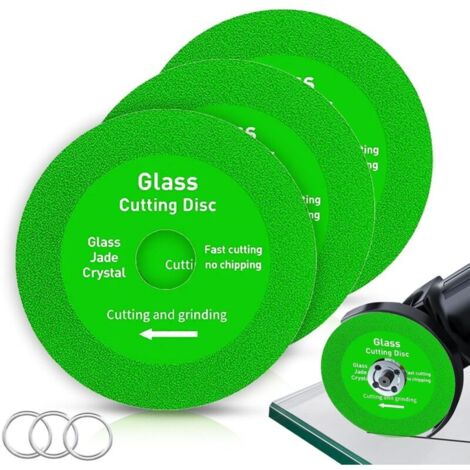 Discos de corte de vidrio, 100 discos de pulido para losas de piedra de 22-23 mm, discos de diamante profesionales para vidrio, porcelana, cerámica y azulejos de cristal de jade. Marca: Fresilkora
