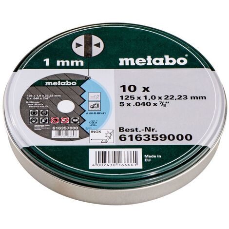Discos de corte Promoción 125x1.0x22.23 INOX Oración