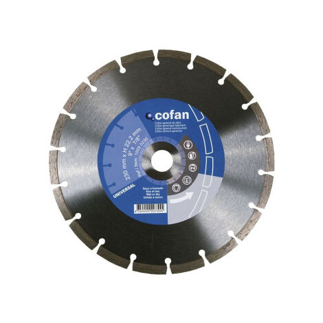 Discos de Diamante General de obra universal base                          230 mm                                H-7mm