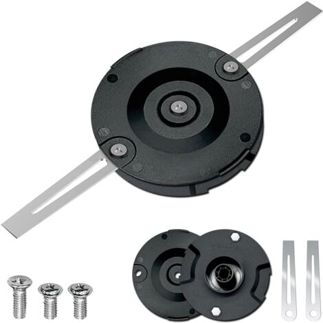 Discos de doble cuchilla mejorados compatibles con desbrozadoras Einhell  Gartenmeister  Mr Gardener  Gardol, compatibles con Einhell GE-CT 18 LI, Gardol GAT-E 20 LI