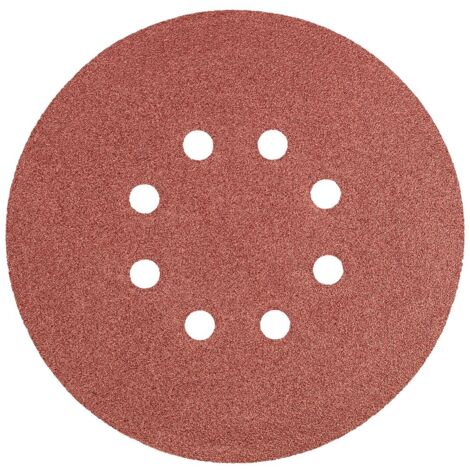 Discos de lijado de grafito 150 mm K100 - 5 uds - para lijar madera, metal