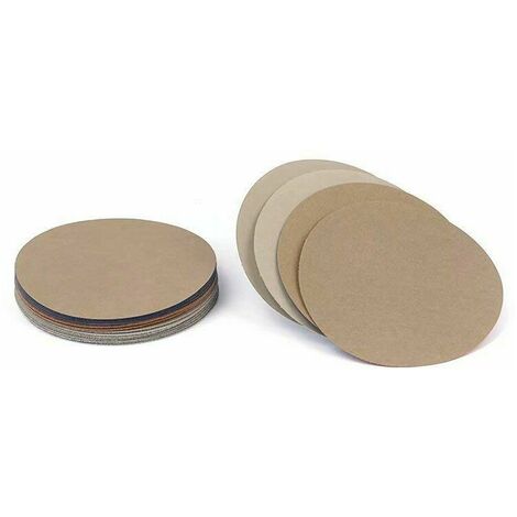 Discos de lijado húmedo-seco-húmedo Grano aproximado 4000/5000/7000/10000 Disco de lija de velcro Hoja de lija 20 Unids/lote 125 mm GrooFoo Conjunto variado de 5 pulgadas