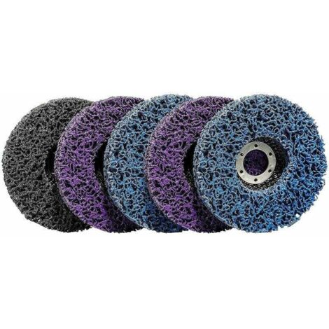 Discos de limpieza de amoladora angular de nailon CSD de 115 mm para eliminar óxido, soldaduras, pintura y óxido.