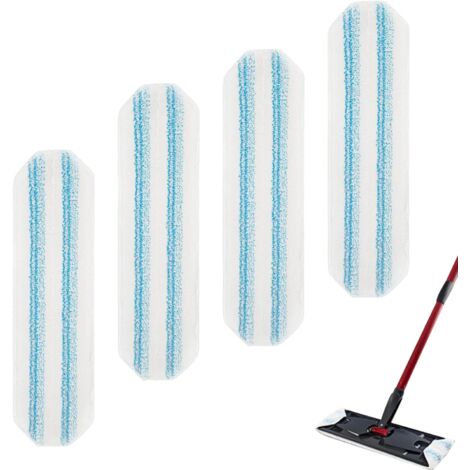 Discos de limpieza de microfibra O-Cedar H2pro: Eliminan la suciedad difícil de madera, azulejos y mármol. Reutilizables y muy absorbentes (paquete de 4).