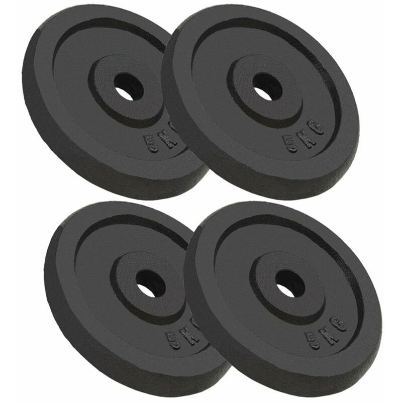 

Discos de pesas de hierro fundido 4 unidades 4x5 kg