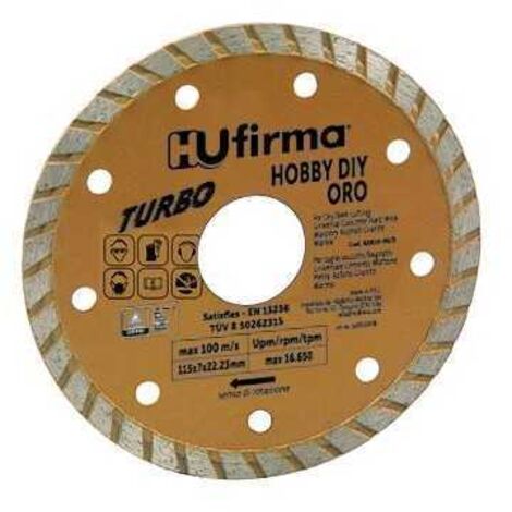 Discos Diamantados Turbo Ø mm.115