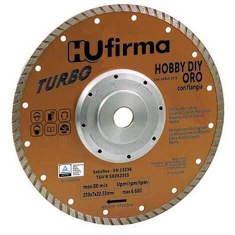Discos Diamantados Turbo Ø mm.230