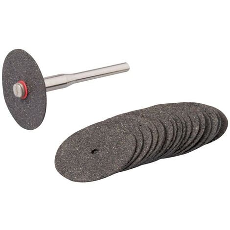 Discos para corte de metal compatibles con herramientas rotativas, 18 pzas Ø24 mm