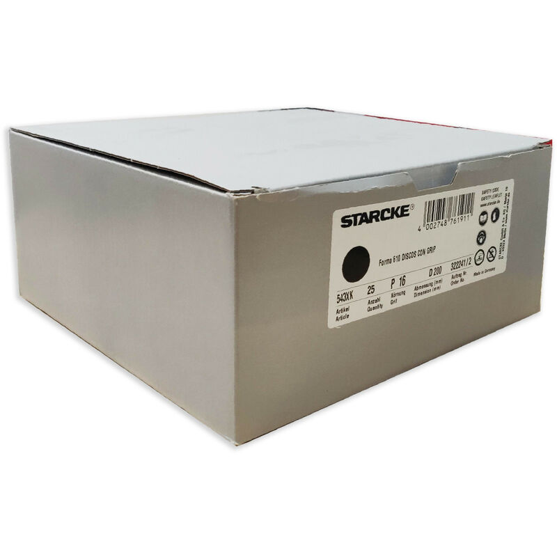 

DISCOS VELCRO TELA D.200 P16 25 Uds