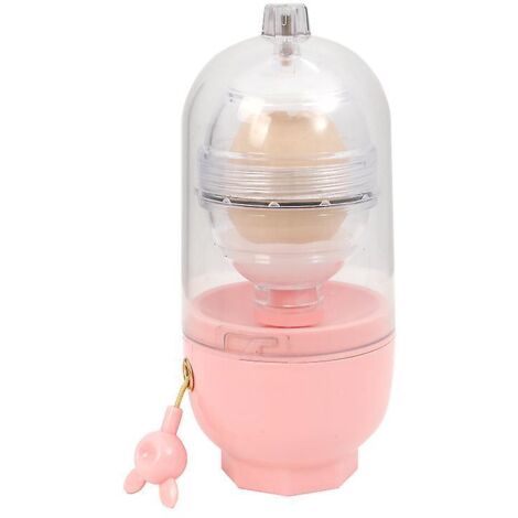 discount Manual Egg Shakers, Egg White And Yolk Spin Mixer Egg Scrambler For Making Hard Boiled Golden Eggs(pink)