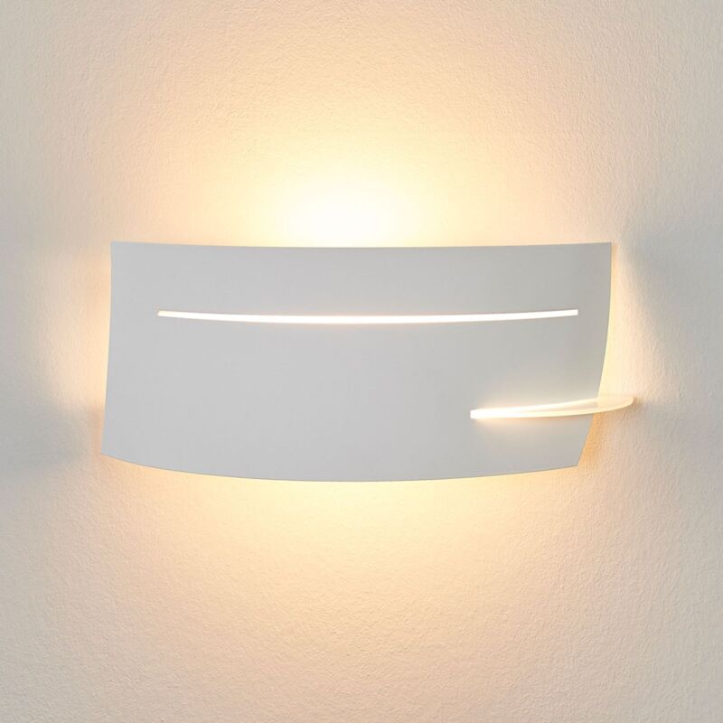 

Lindby - Discreto aplique Keyron en blanco