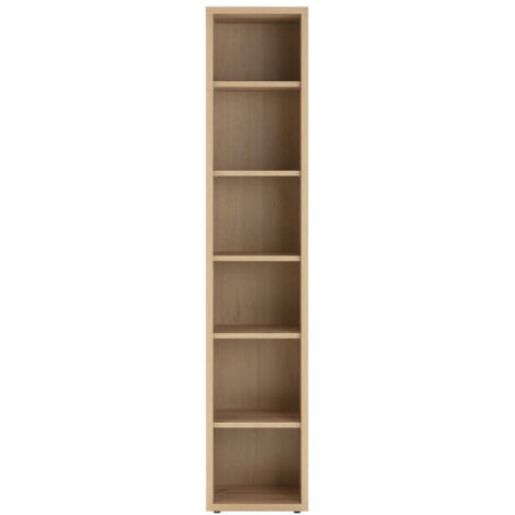 DISEGNO LIBRERIA 5 RIPIANI CM.44X36X217 H ROVERE A.