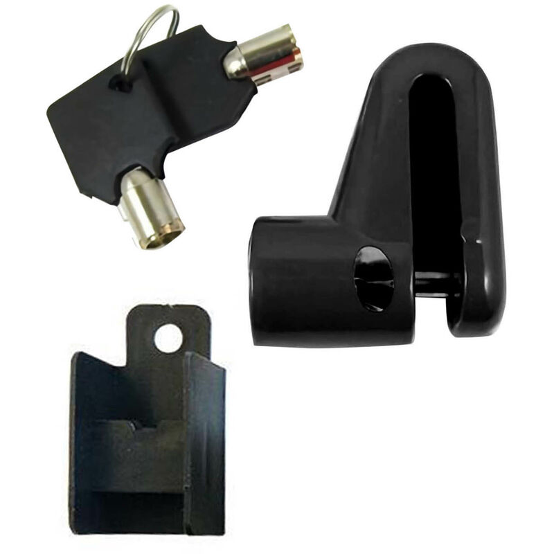 

Asupermall - Diseno de grapadora de bloqueo de freno de disco antirrobo para bicicleta, diametro de pasador de 9 mm, antideslizante para bicicleta,